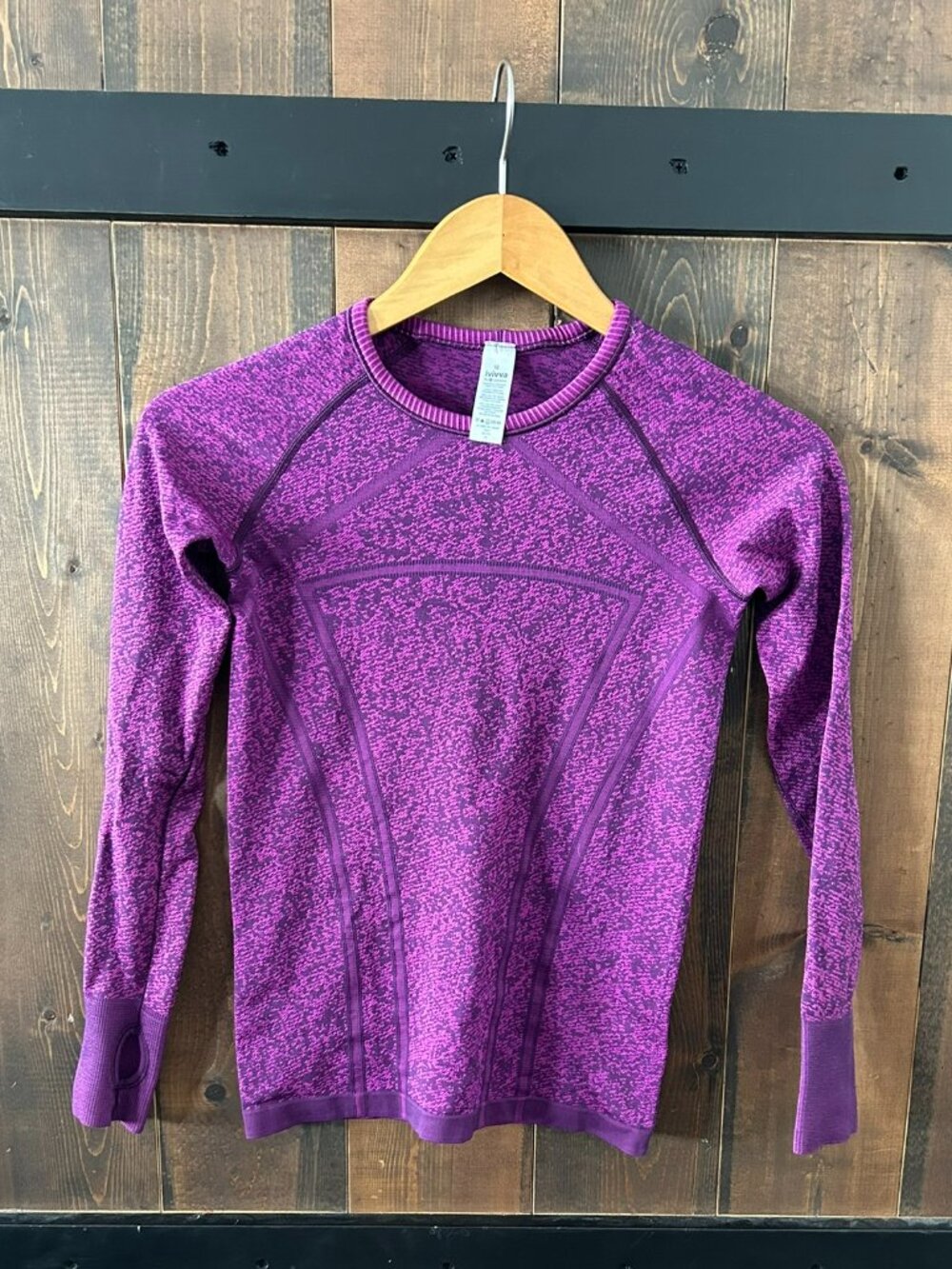 Ivivva by Lululemon Fly Tech Long Sleeve Shirt Girls Size 12